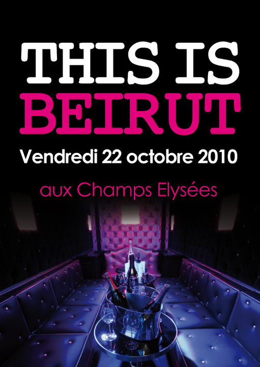 This i Beirut aux Champs Elysees, club Montecristo